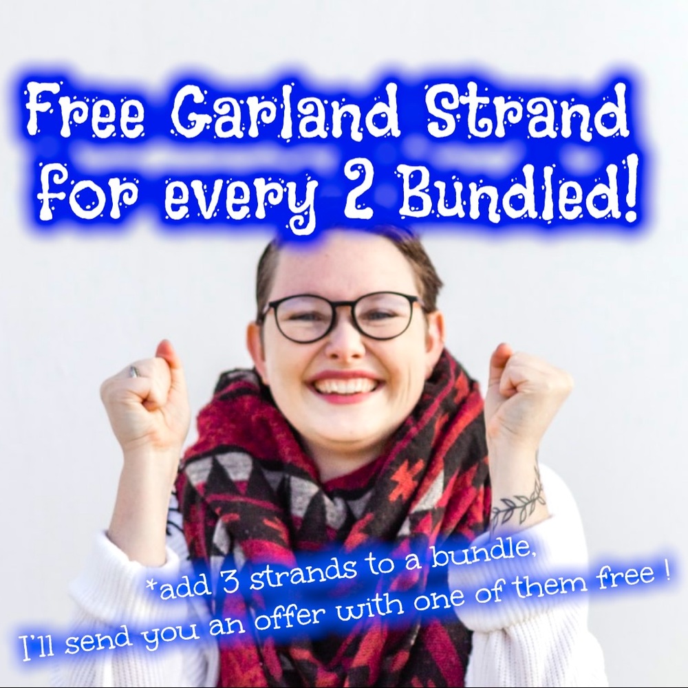 Free Garland Strand ❤️‍🔥Bundle With 2 Other Items